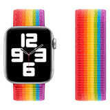 Apple Watch (42/44/SE/45/46/49mm) Lippa Nylon Strap - Rainbow