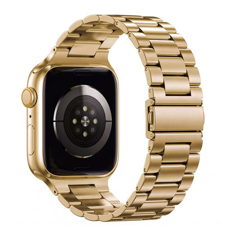 Lippa Apple Watch (38/40/SE/41/42mm) Stainless Steel Strap - Rose Gold