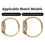 Lippa Apple Watch (38/40/SE/41/42mm) Stainless Steel Strap - Rose Gold