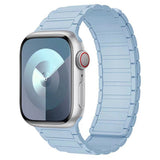 Apple Watch (38/40/41/42 mm) Lippa Magnetic Silicone Strap - Light Blue