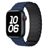 Apple Watch (42/44/45/46/49 mm) Lippa Magnetic Silicone Strap - Dark Blue