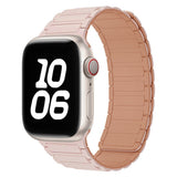 Apple Watch (42/44/45/46/49 mm) Lippa Magnetic Silicone Strap - Pink