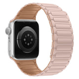 Apple Watch (42/44/45/46/49 mm) Lippa Magnetic Silicone Strap - Pink