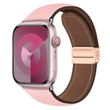 Apple Watch (38/40/41/42 mm) Lippa Magnetic Artificial Leather Strap - Pink