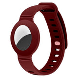 Lippa Silicone AirTag Bracelet - Red