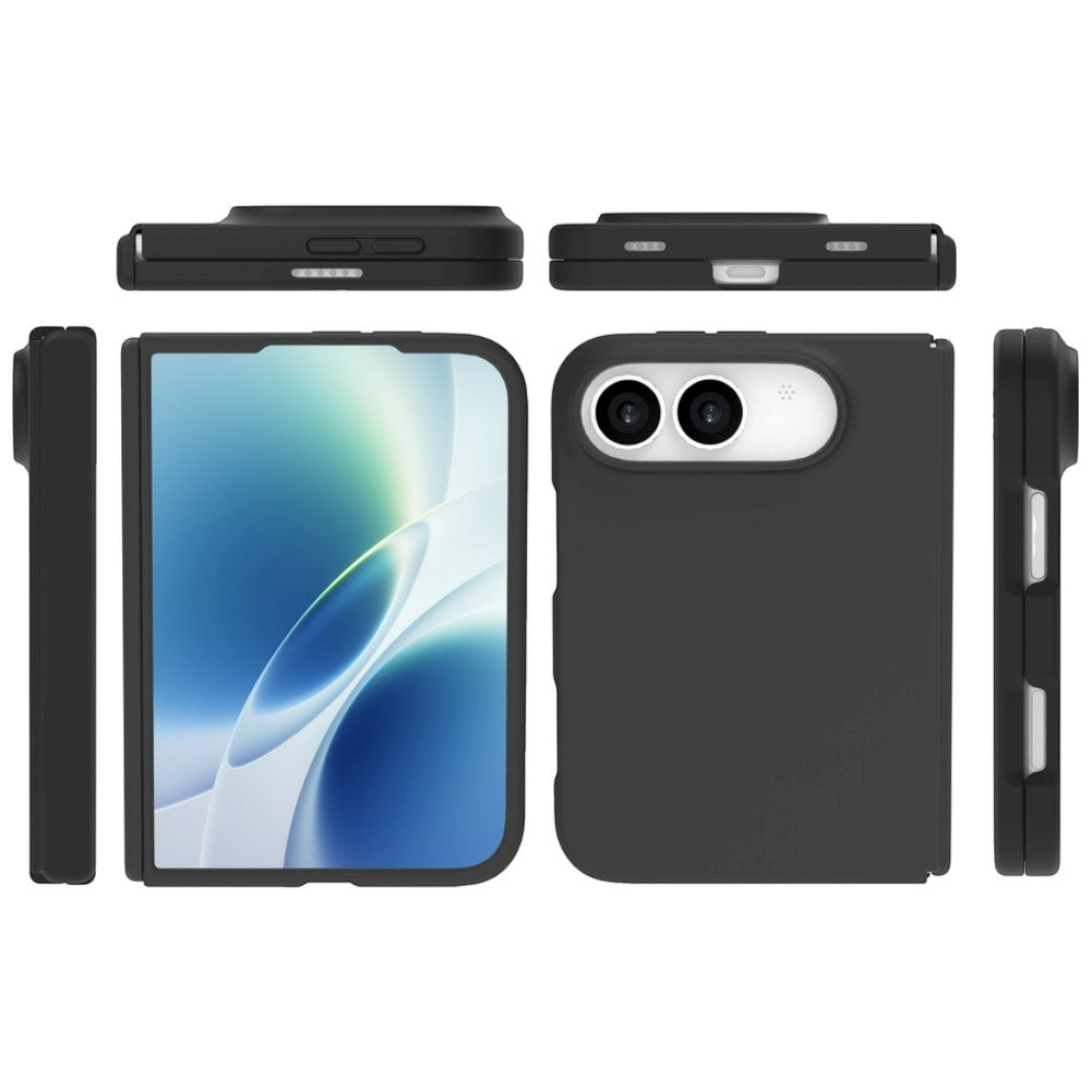 iPhone Duo Lippa Silicone Case - MagSafe Compatible - Black