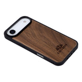 EIDERWOOD iPhone Air Magnetic Wood Case - MagSafe Compatible - Walnut Tree