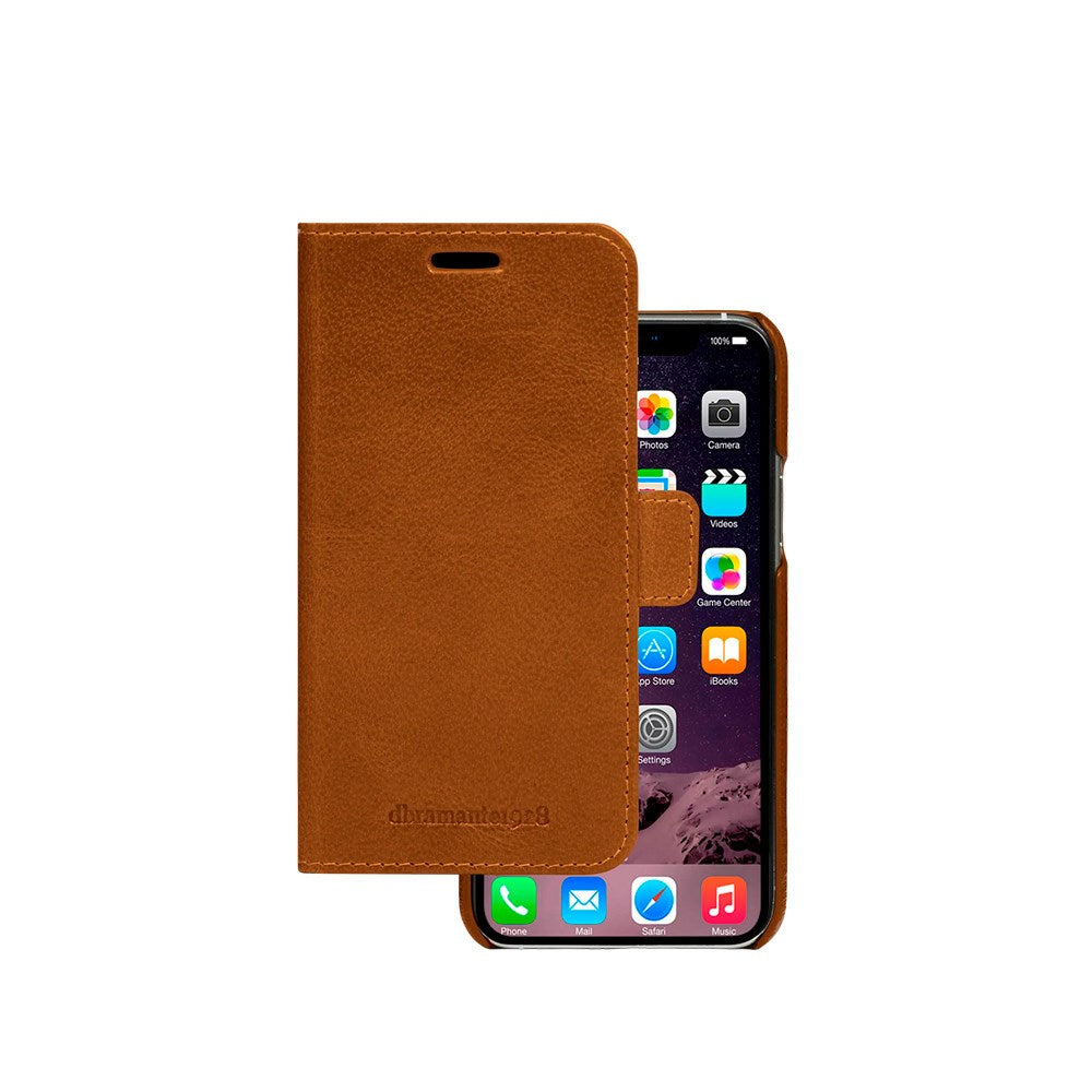 dbramante1928 Lynge 2-in-1 Flip Case - Genuine Leather - iPhone 11 Pro Max - Brown