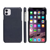 iPhone 11 dbramante1928 Lynge 2-in-1 Genuine Leather Flip Case - Pebbled Blue