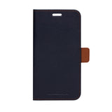 iPhone 11 dbramante1928 Lynge 2-in-1 Genuine Leather Flip Case - Pebbled Blue