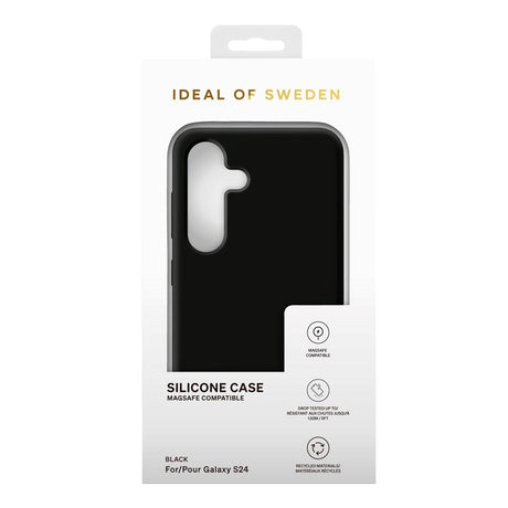 Samsung Galaxy S24 / S25 iDeal Of Sweden Silicone Case - MagSafe Compatible - Black