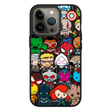 iPhone 13 Pro RhinoShield SolidSuit Drop Proof Case with Marvel - Chibi Avengers