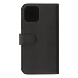 iPhone 12 Pro Max Deltaco 2-in-1 Faux Leather Flip Case - Black