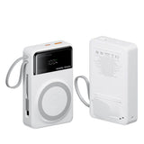 PowerBank Mobile Origin 35W PD 20,000mAh with Display - MagSafe Compatible - White