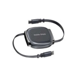 Retractable Cable Box Mobile Origin 100W with USB-C to USB-C - Grey