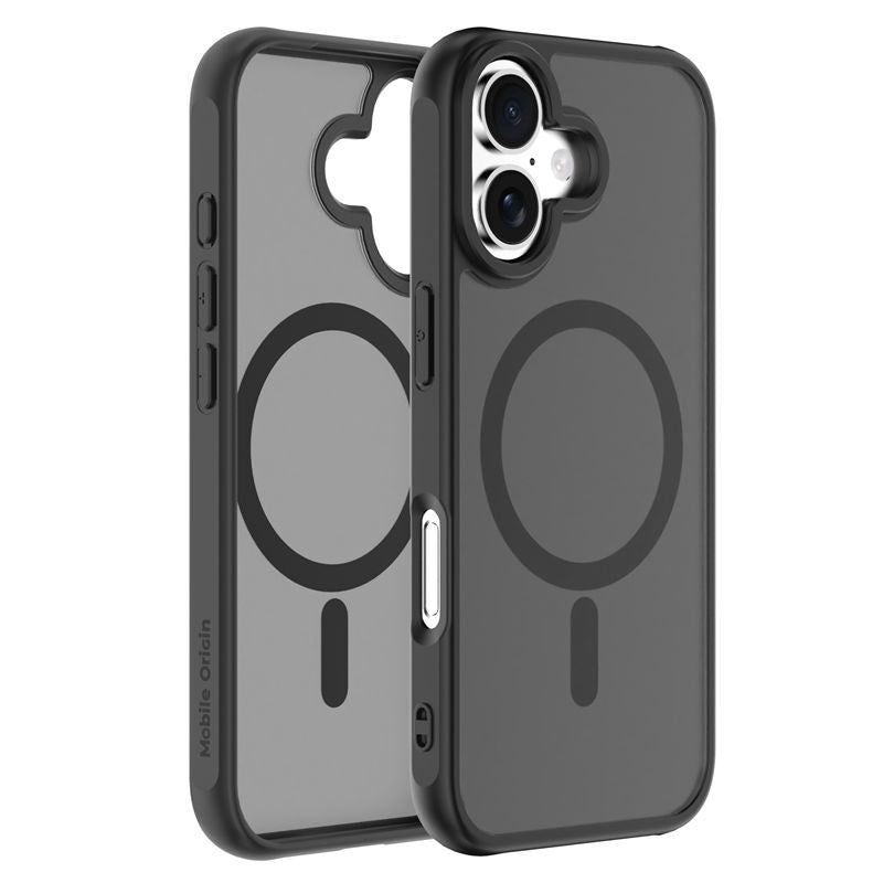 iPhone 16 Mobile Origin Hybrid Case - MagSafe Compatible - Matte Black