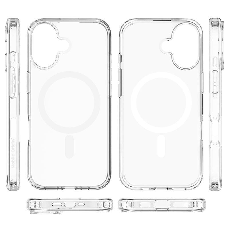 iPhone 17 Mobile Origin Hybrid Case - MagSafe Compatible - Transparent