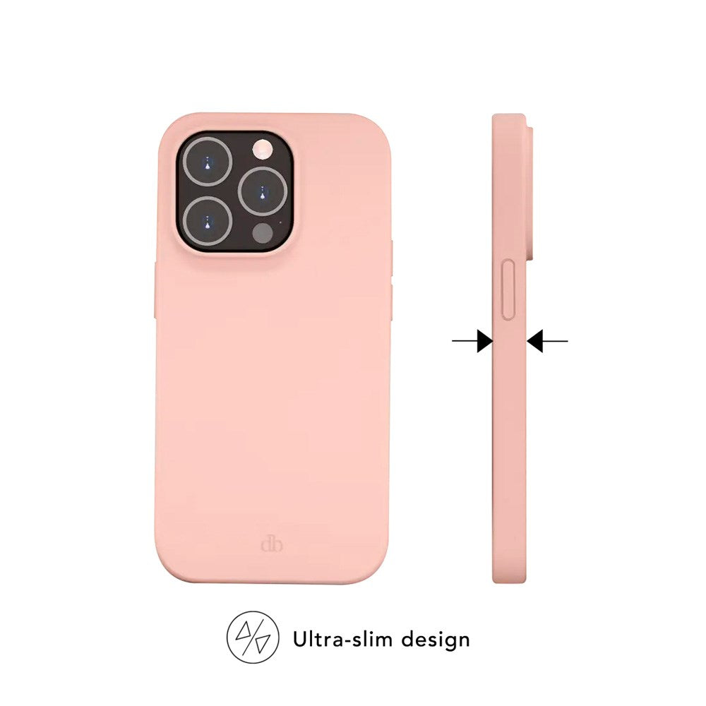 dbramante1928 iPhone 14 Pro Pro Monaco Case - 100% Recycled Plastic - Pink Sand