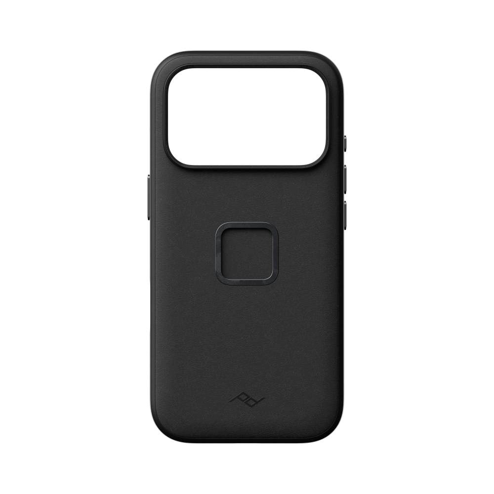 iPhone 18 Pro Peak Design Everyday Case - MagSafe Compatible - Black Leather