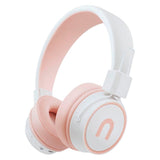 Niceboy Hive JOY 3 Sakura Bluetooth On-Ear Headphones - White / Pink