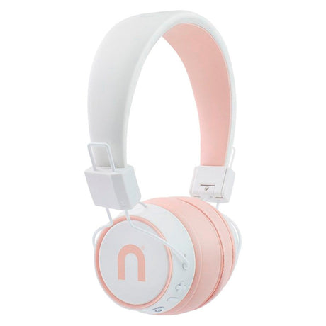 Niceboy Hive JOY 3 Sakura Bluetooth On-Ear Headphones - White / Pink