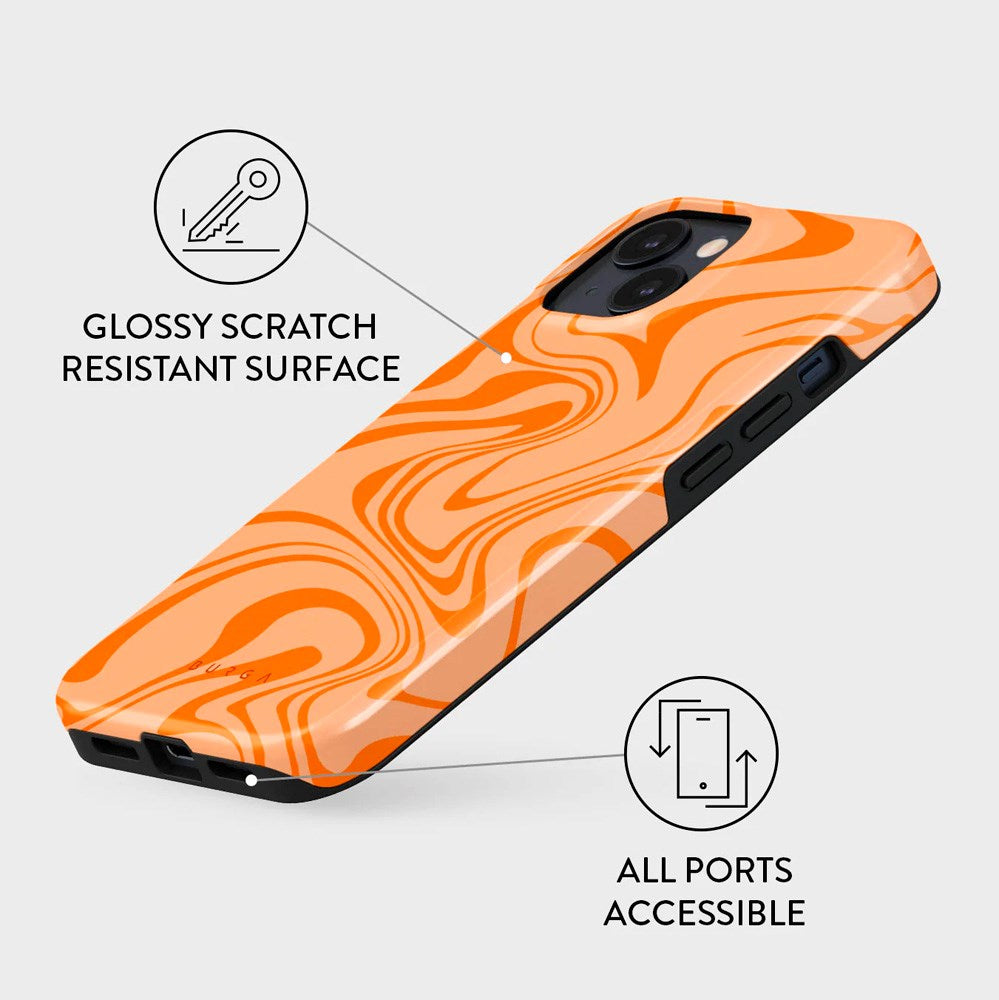 Burga iPhone 13 Tough Fashion Case - High Vibrations