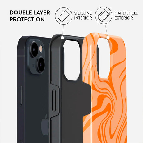 Burga iPhone 14 Tough Fashion Case - High Vibrations