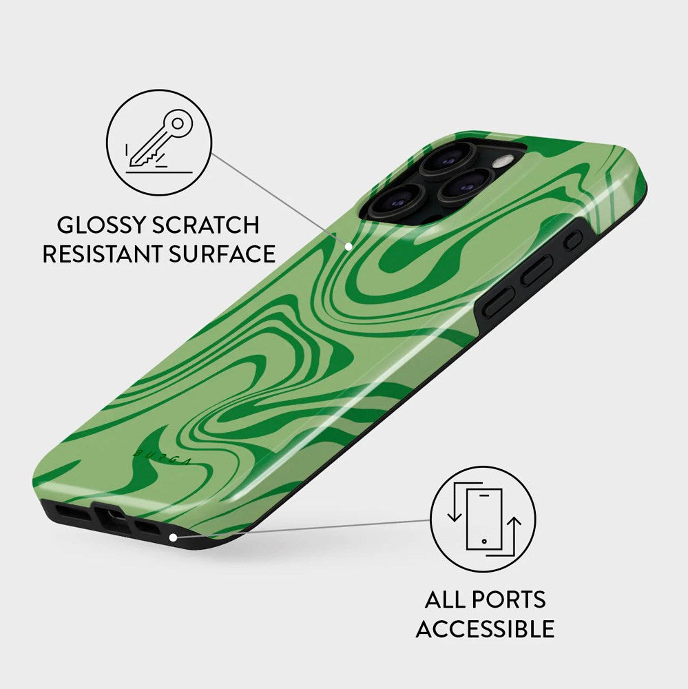 Burga iPhone 15 Pro Tough Fashion Case - Funky Sensation