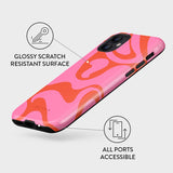 Burga iPhone 12 / 12 Pro Tough Fashion Case - Ride the Wave