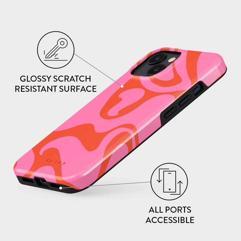 Burga iPhone 13 Tough Fashion Case - Ride the Wave