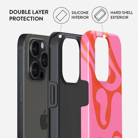 Burga iPhone 15 Pro Tough Fashion Case - Ride the Wave