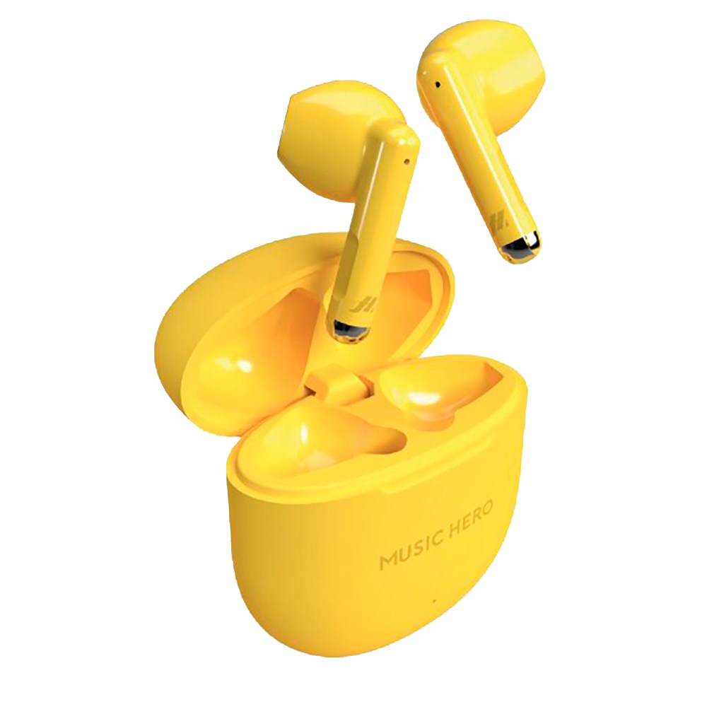 MUSIC HERO Nubox True Wireless Stereo In-Ear Headphones - Yellow