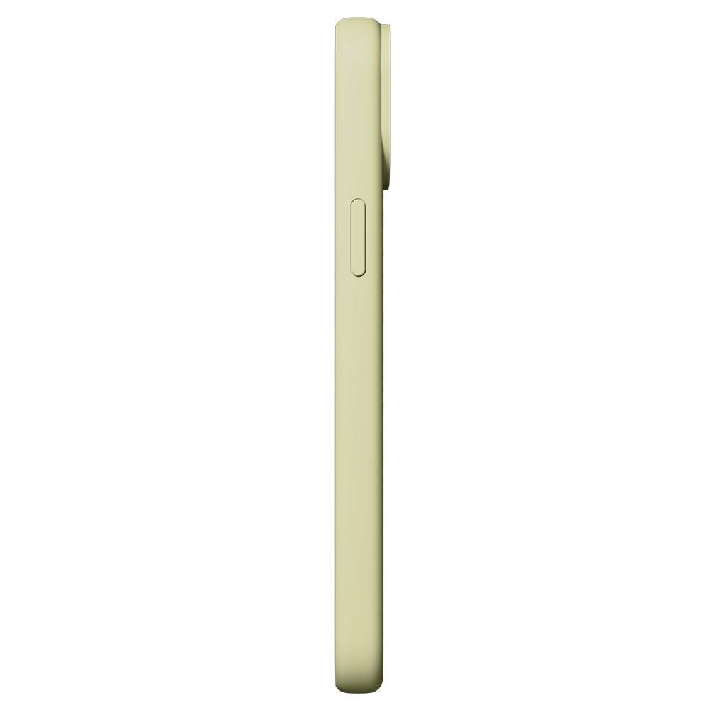 Nudient iPhone 15 Base Silicone Case - Pale Yellow