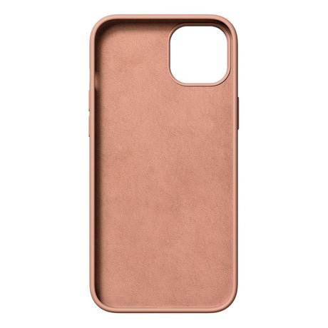 Nudient iPhone 15 Base Silicone Case - Peach Orange