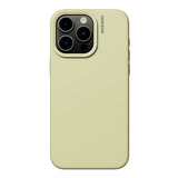 Nudient iPhone 15 Pro Base Silicone Case - Pale Yellow