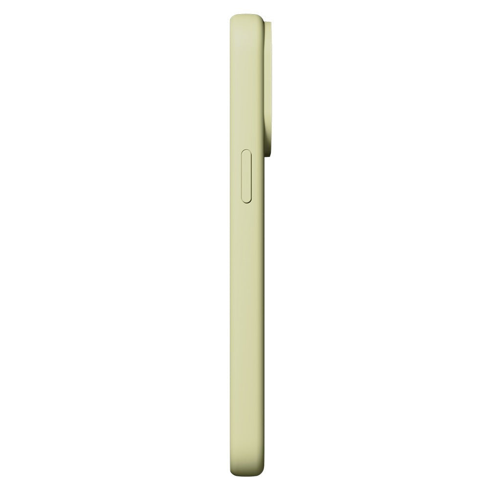 Nudient iPhone 15 Pro Base Silicone Case - Pale Yellow