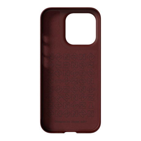 Nudient Thin Case iPhone 16 Pro Case - MagSafe Compatible - Burgundy Red