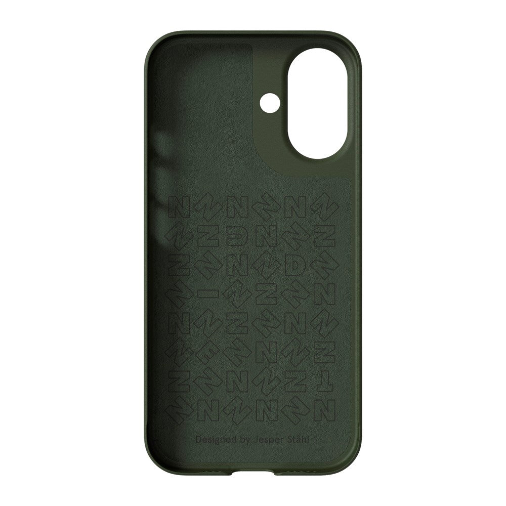 Nudient Thin Case iPhone 16 Case - MagSafe Compatible - Pine Green