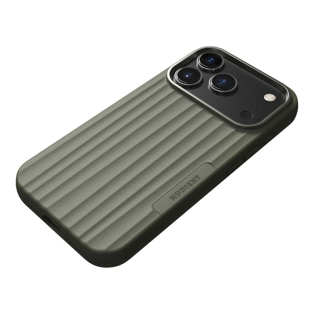 iPhone 18 Pro / 17 Pro Nudient Bold Case - MagSafe Compatible - Olive Green