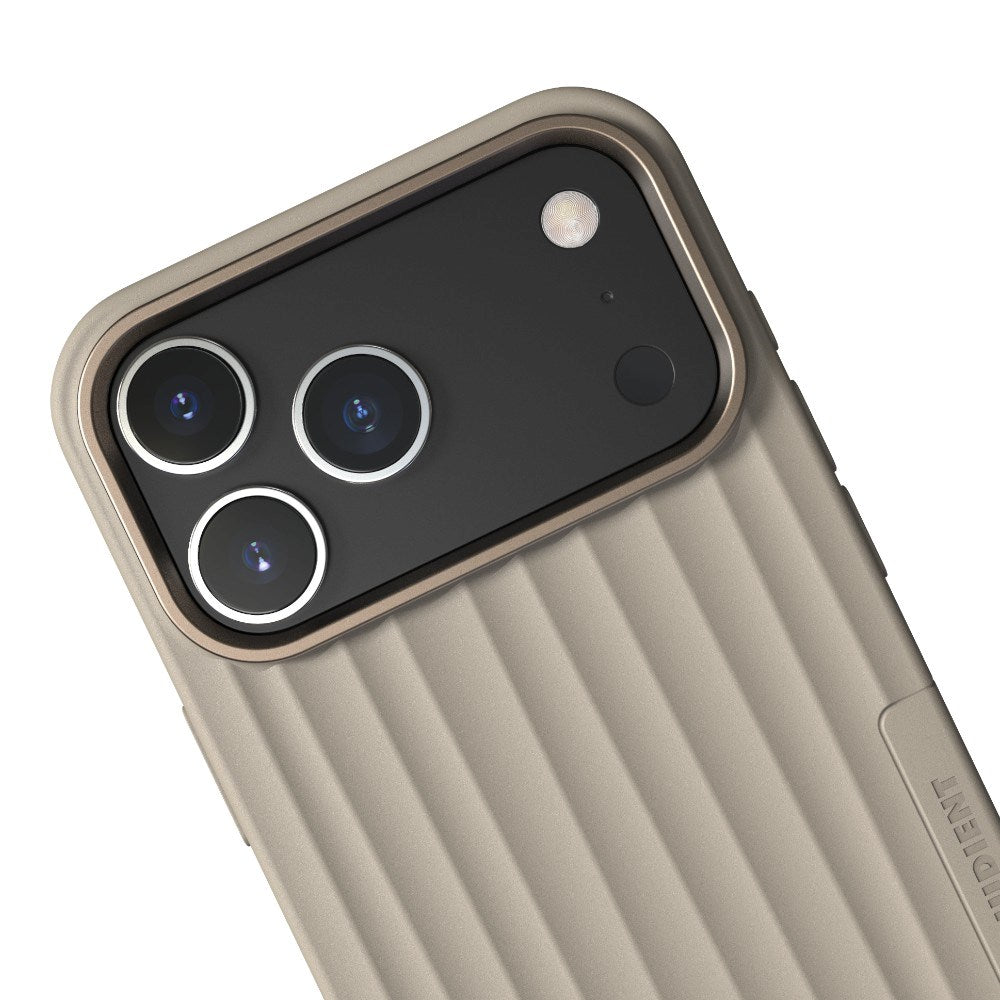 iPhone 18 Pro Max / 17 Pro Max Nudient Bold Case - MagSafe Compatible - Linen Beige