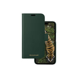 dbramante1928 New York 2-in-1 Flip Case - Genuine Leather - iPhone 15 - Green