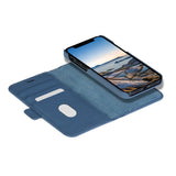 iPhone 13 Pro dbramante1928 New York Magnetic Genuine Leather Wallet Case - Ultra-marine Blue