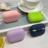 Apple Airpods Pro 2nd Gen (2022) Silicone Case w. Snap Hook - Mustard Green