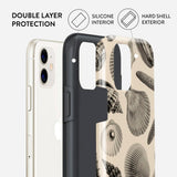 Burga iPhone 11 Tough Fashion Case - Shell Mosaic