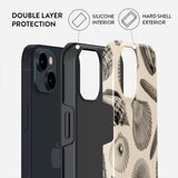 Burga iPhone 13 Tough Fashion Case - Shell Mosaic