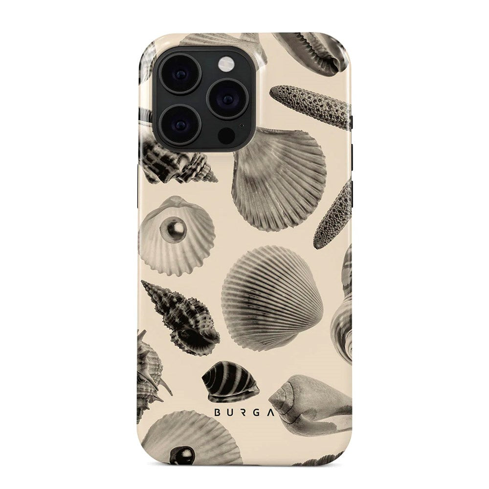 Burga iPhone 15 Pro Tough Fashion Case - Shell Mosaic