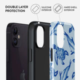 Burga iPhone 12 / 12 Pro Tough Fashion Case - Aquatic Dance