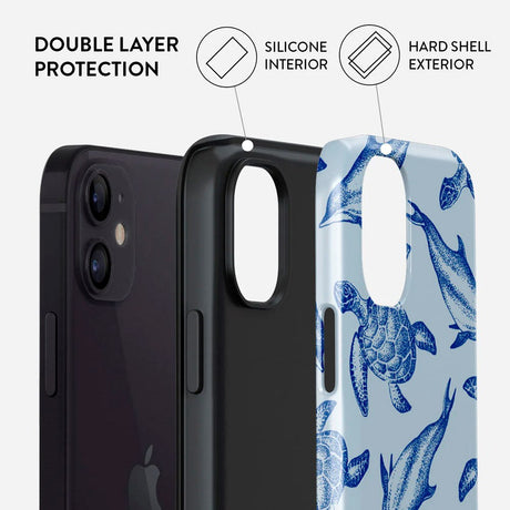 Burga iPhone 12 / 12 Pro Tough Fashion Case - Aquatic Dance