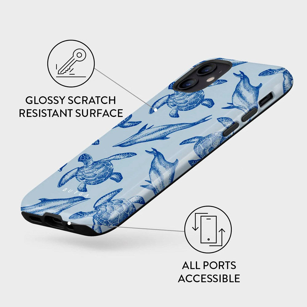 Burga iPhone 12 / 12 Pro Tough Fashion Case - Aquatic Dance