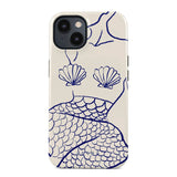 Burga iPhone 14 Tough Fashion Case - Marine Muse